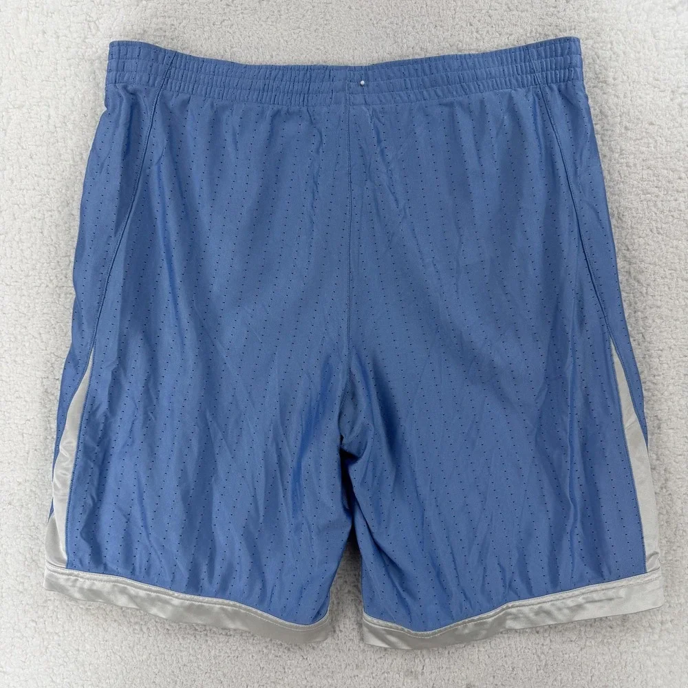 North Carolina Tar Heels Shorts Mens XL Blue NCAA Basketball Jordan Jumpman Mesh
